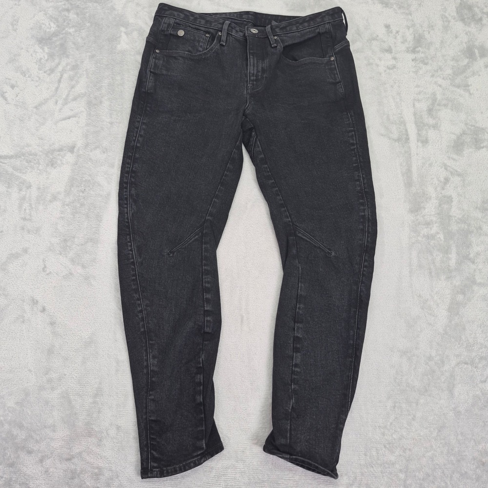 G-Star RAW Arc 3D Low Boyfriend Jeans Washed Black Women's 27 60892-B479-A814